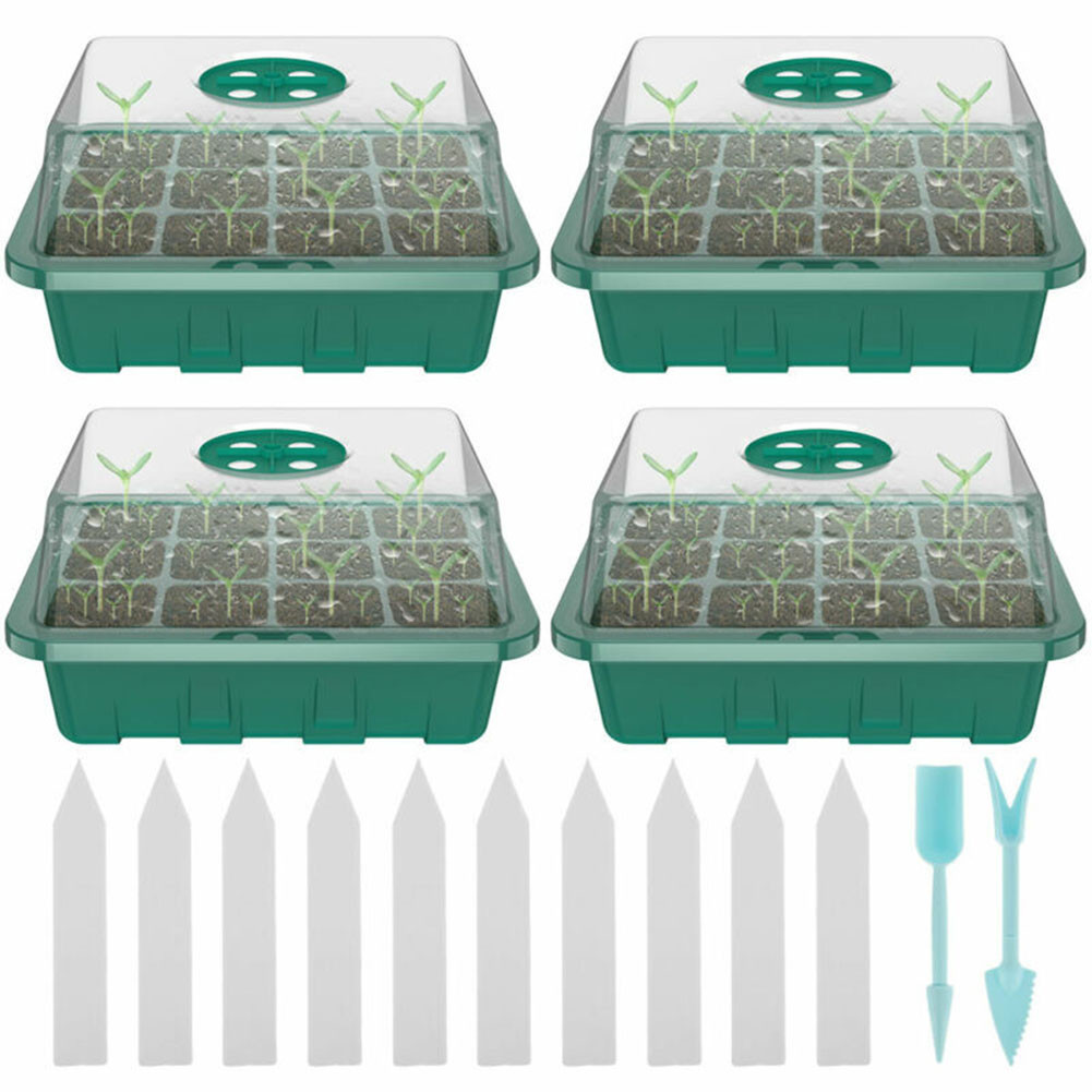 Greenhouse Mini Indoor - 4 buah rumah kaca Mini 12
