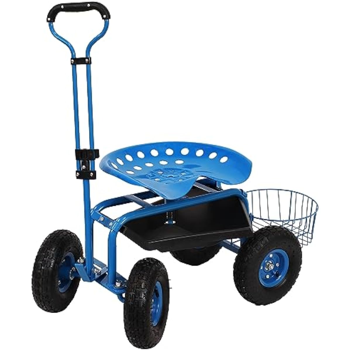 Gardening Tools Basket - Kursi Taman Beroda Tahan Banting dengan