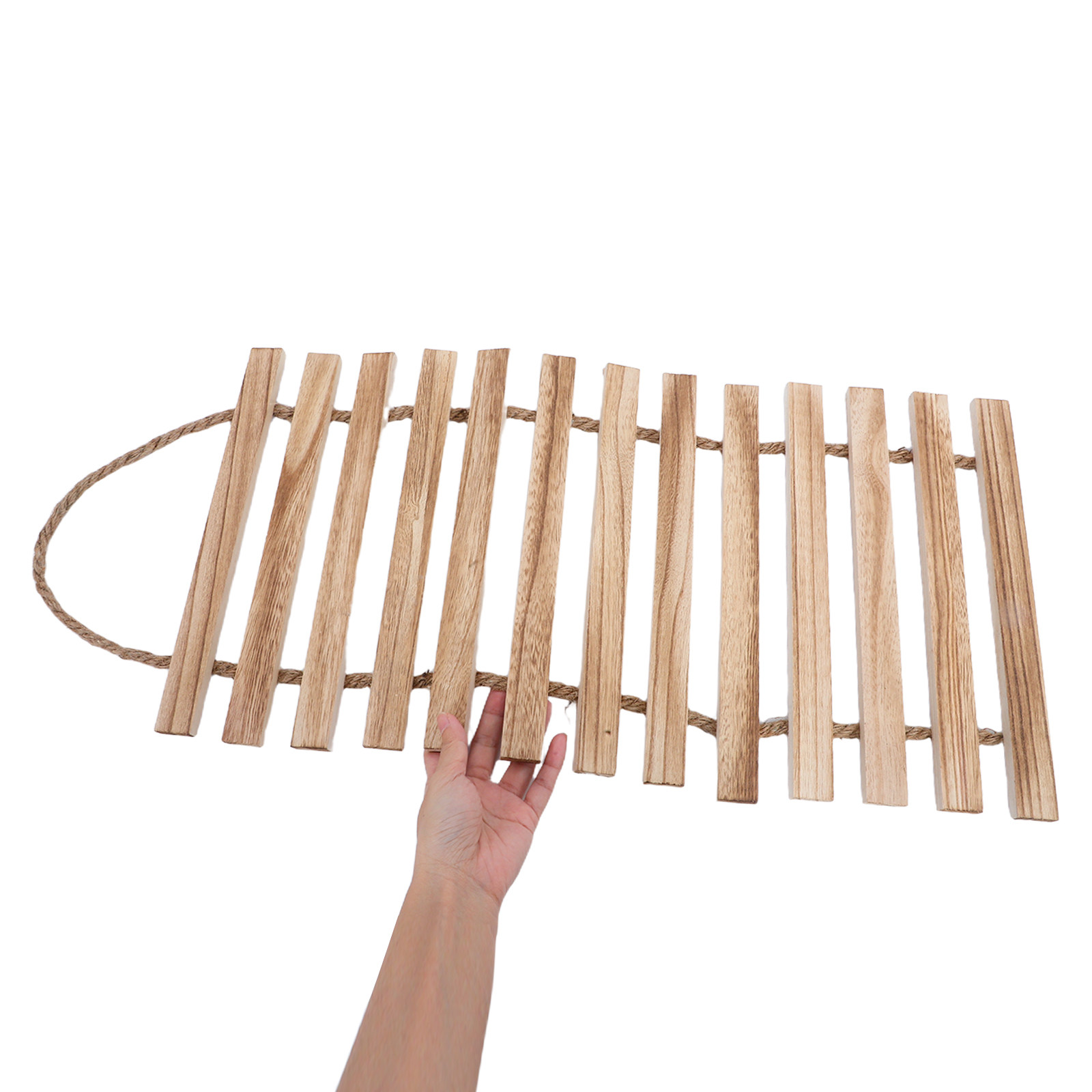 Vertical Wall Planter - Rak Pot Bunga Kayu Solid untuk