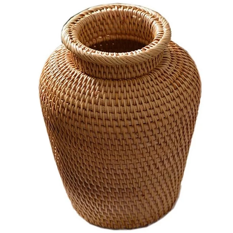 Hanging Planter Basket - Keranjang Anyaman Pot Bunga Gantung Rotan