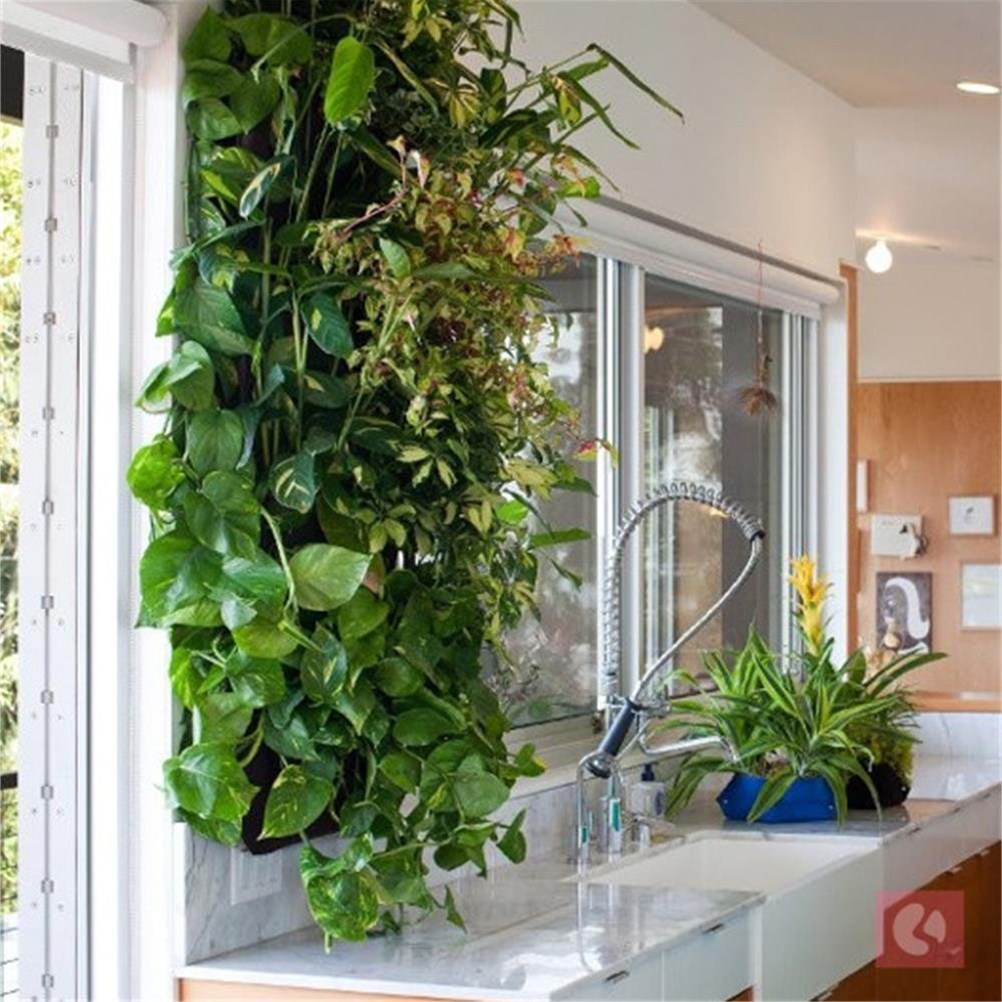 Vertical Wall Planter - 1Pcs Tas Tanam Vertikal Gantung Dinding