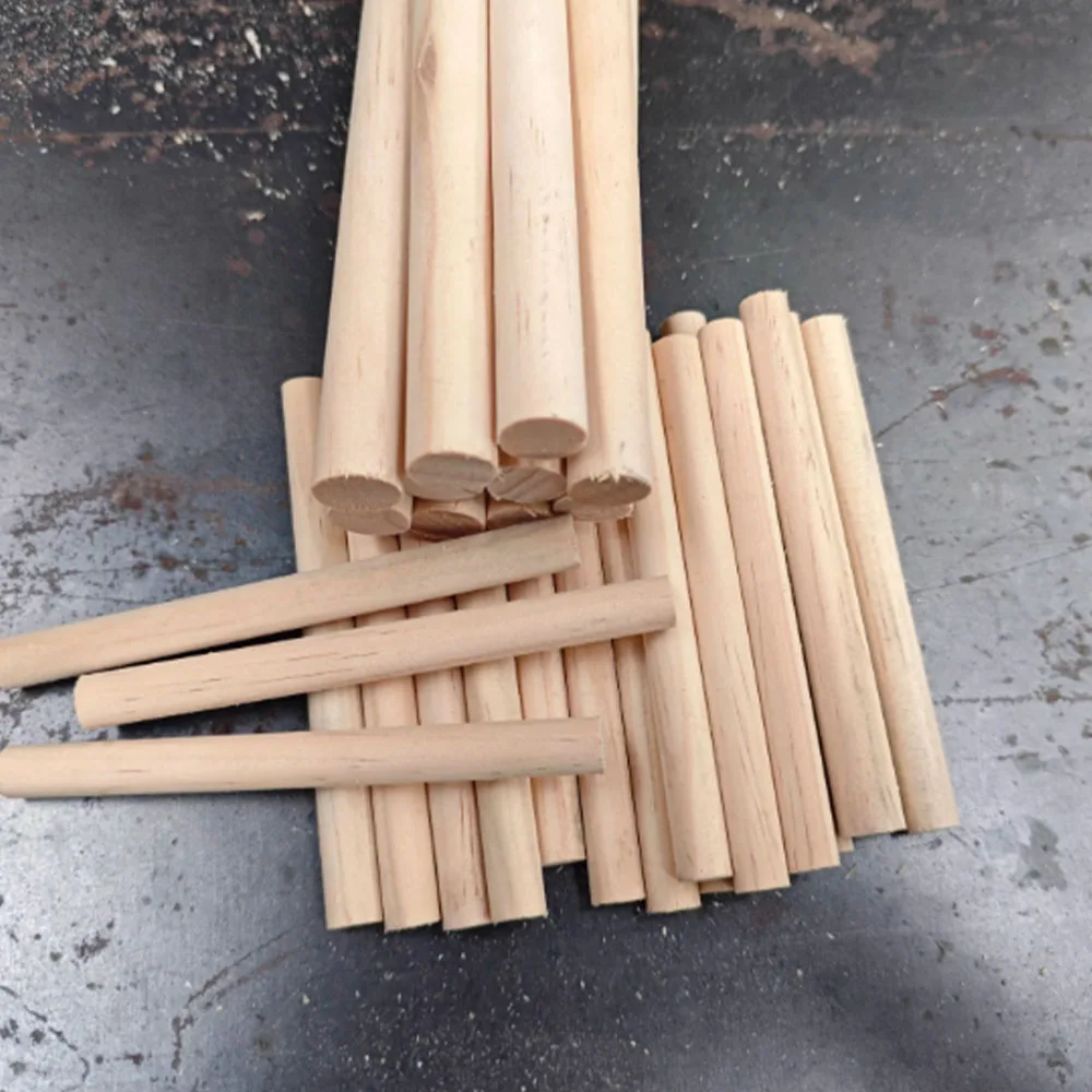 Kayu Bulat Padat 6mm  Panjang  - Gardening Tools Used ulasan dan harga
