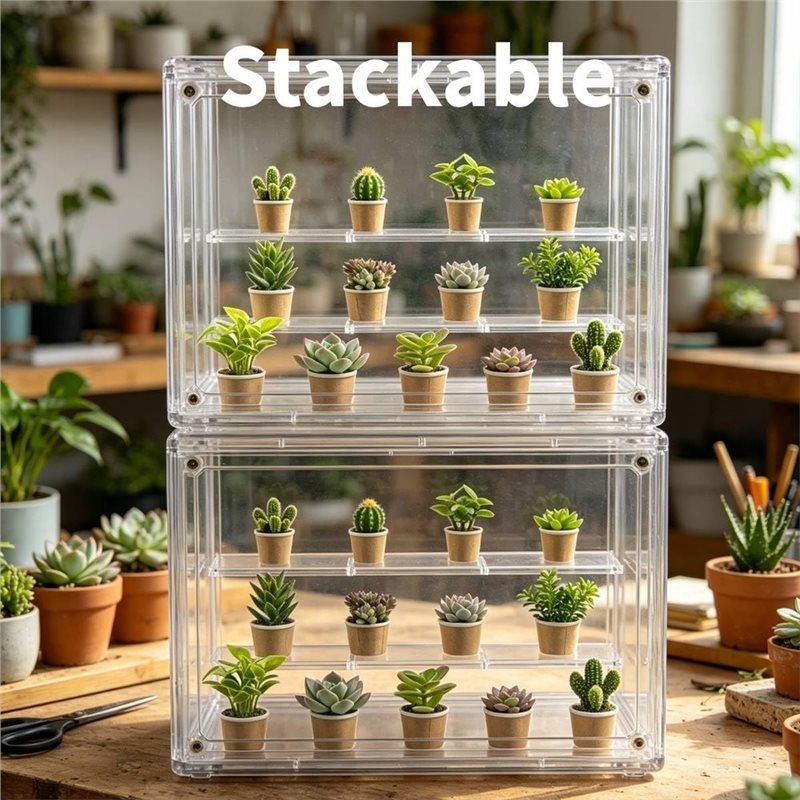 WORTHOWN-Rumah Kaca Mini Dalam - Greenhouse Mini Indoor ulasan dan harga