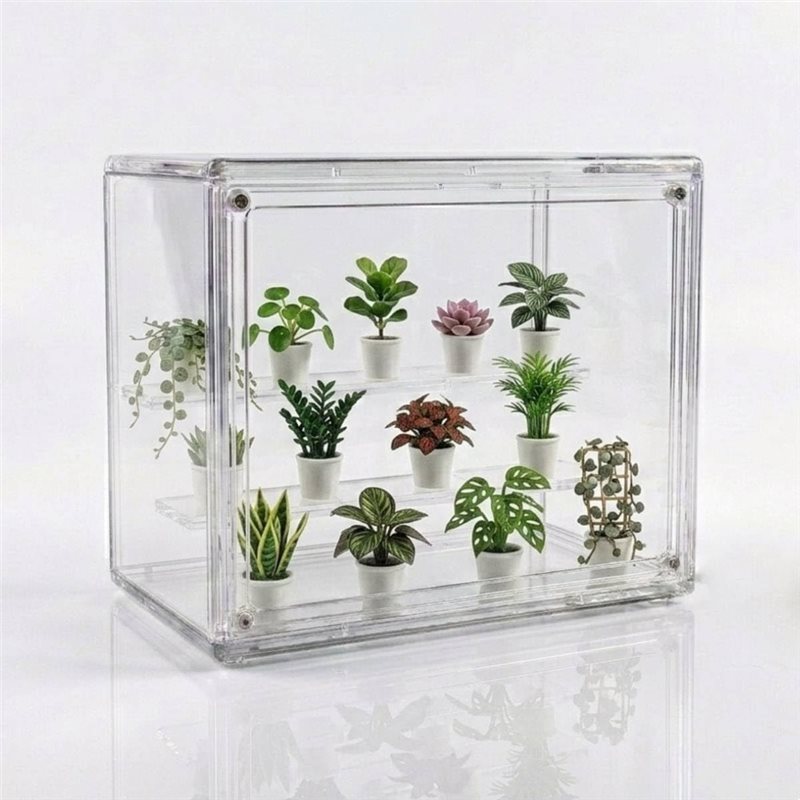 WORTHOWN-Rumah Kaca Mini Dalam - Greenhouse Mini Indoor ulasan dan harga
