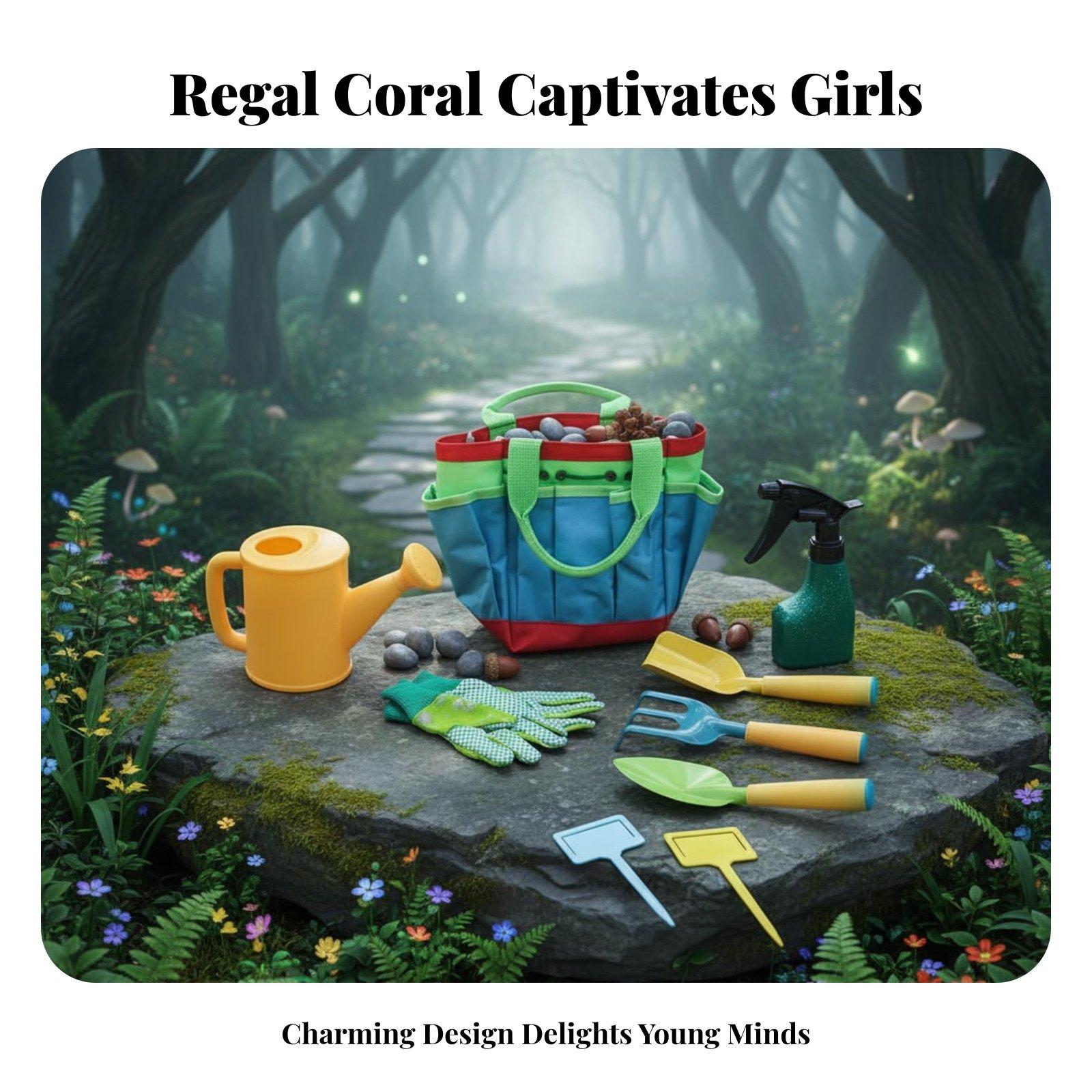 10 Buah Set Alat Berkebun Anak - Gardening Tools Girls ulasan dan harga