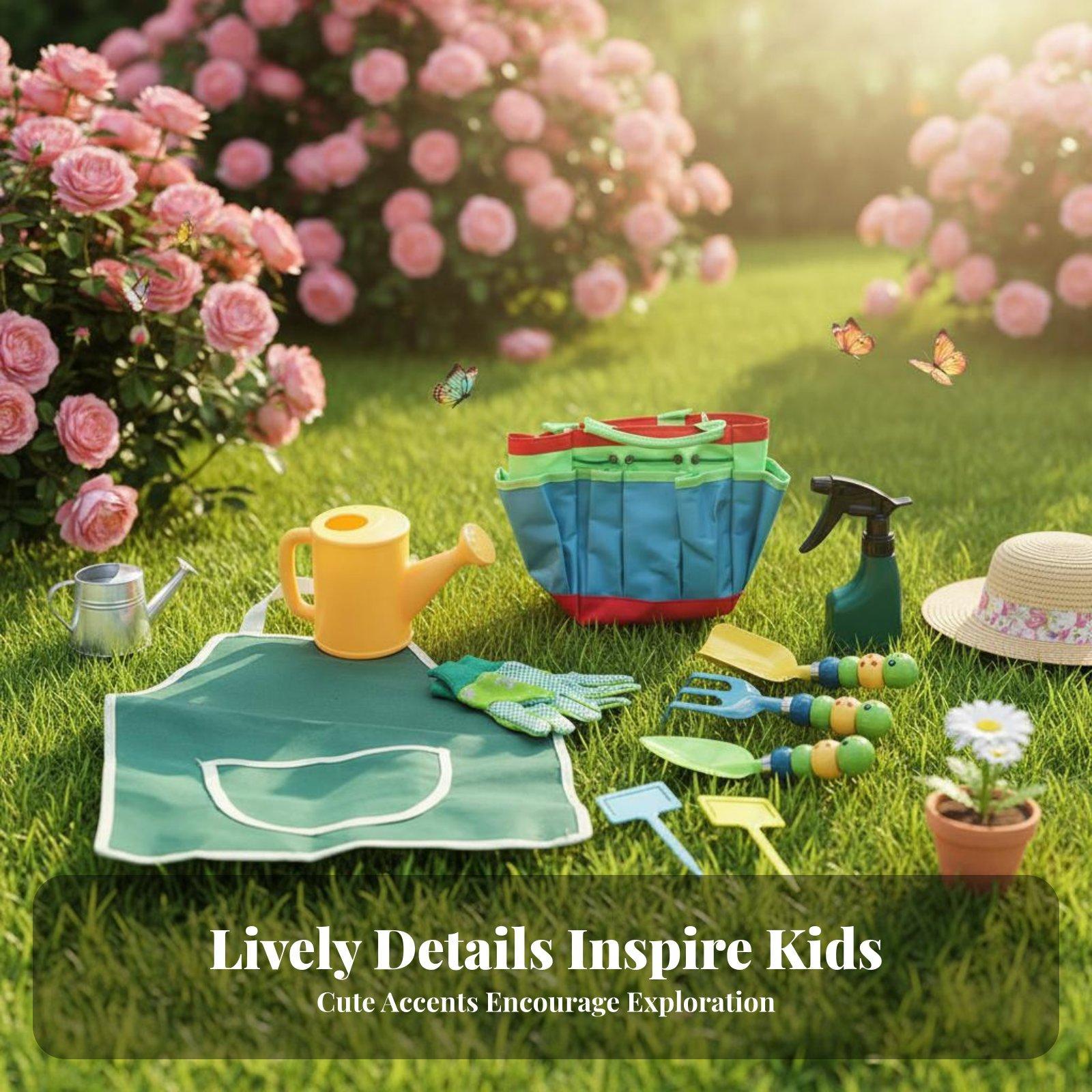 10 Buah Set Alat Berkebun Anak - Gardening Tools Girls ulasan dan harga