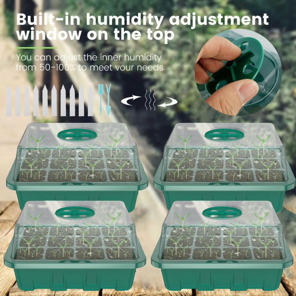 4 buah rumah kaca Mini 12 komp - Greenhouse Mini Indoor ulasan dan harga