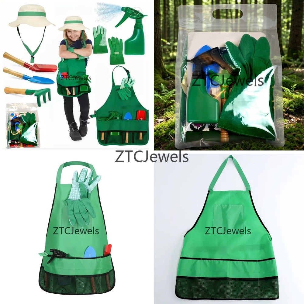 Set Alat Apron Kebun Anak deng - Gardening Tools Girls ulasan dan harga