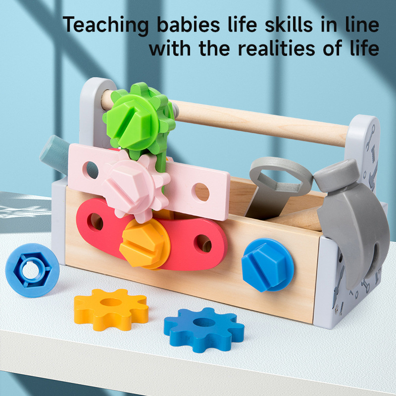 Kotak Perkakas Kayu untuk Anak - Gardening Tools For Toddlers ulasan dan harga