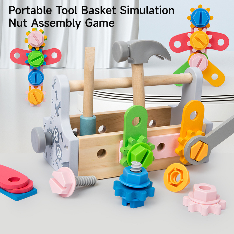 Kotak Perkakas Kayu untuk Anak - Gardening Tools For Toddlers ulasan dan harga