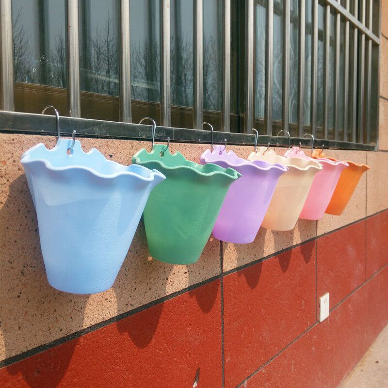 Flower Pot Wall-mounted Plasti - Vertical Wall Planter ulasan dan harga