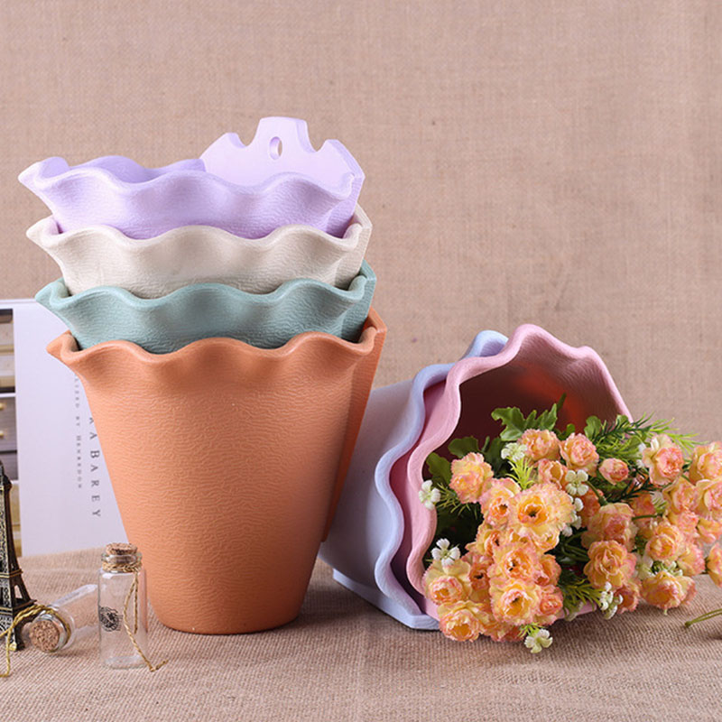 Flower Pot Wall-mounted Plasti - Vertical Wall Planter ulasan dan harga