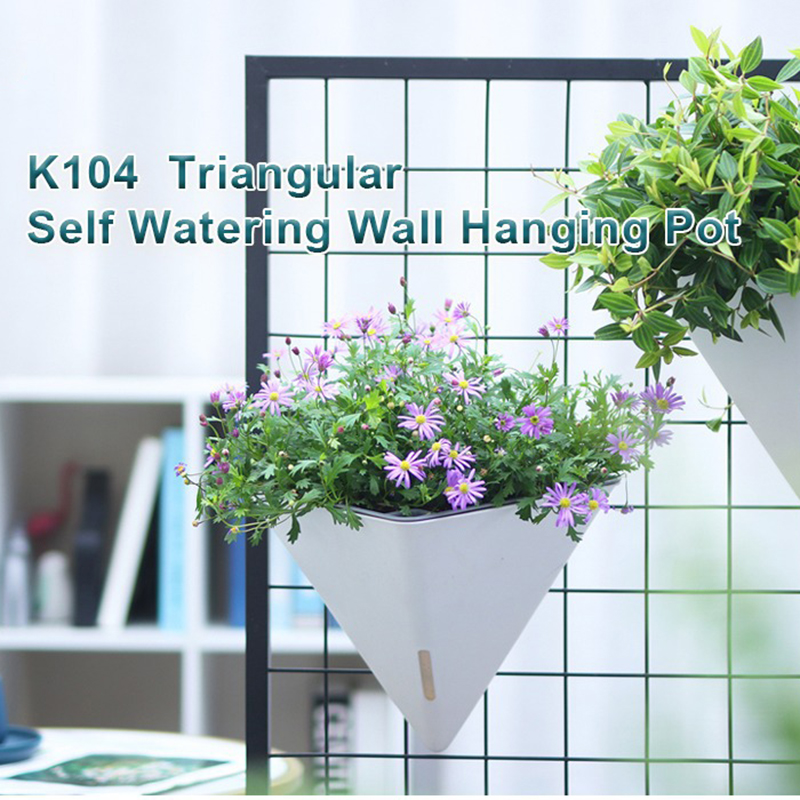 Pot Bunga Segitiga Gantung Din - Vertical Wall Planter ulasan dan harga