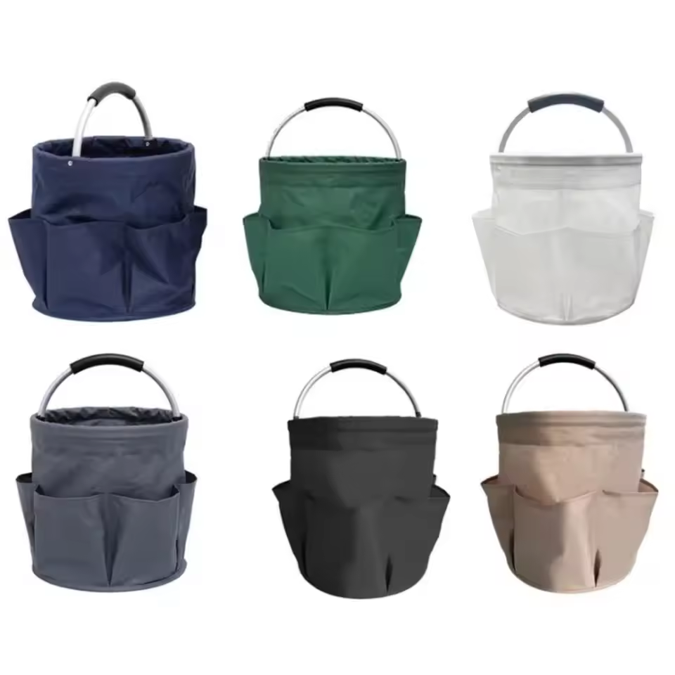 Keranjang Piknik Lipat Portabe - Gardening Tools Basket ulasan dan harga