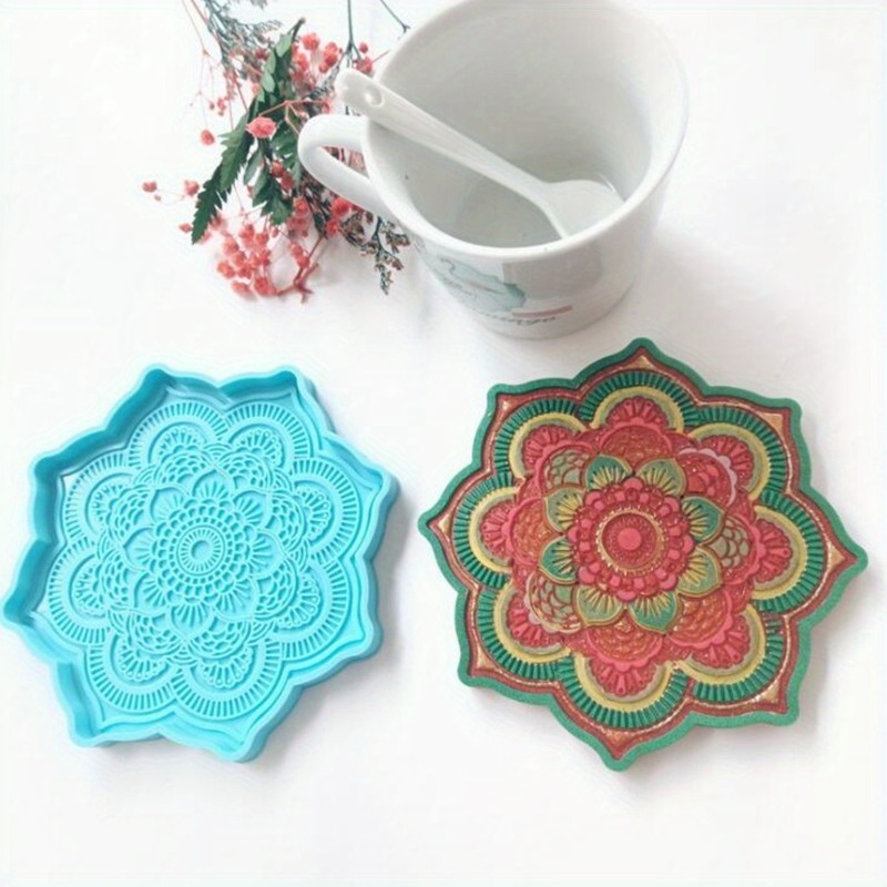 Mandala Coaster cetakan siliko - Gardening Tools Diy ulasan dan harga