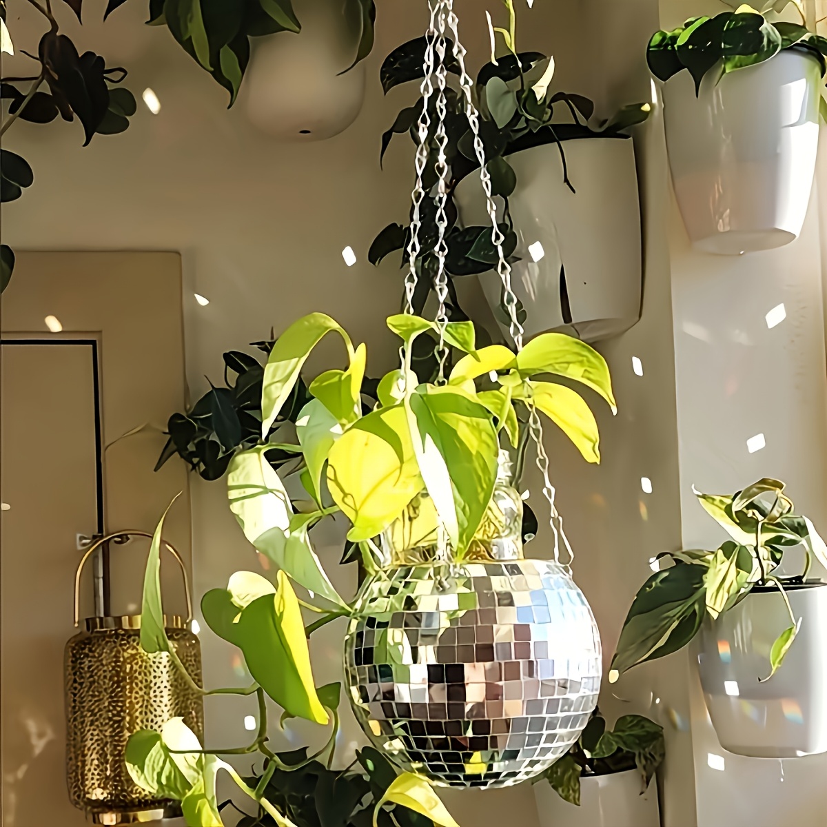 Keranjang Tanaman Gantung Bola - Hanging Planter Basket ulasan dan harga