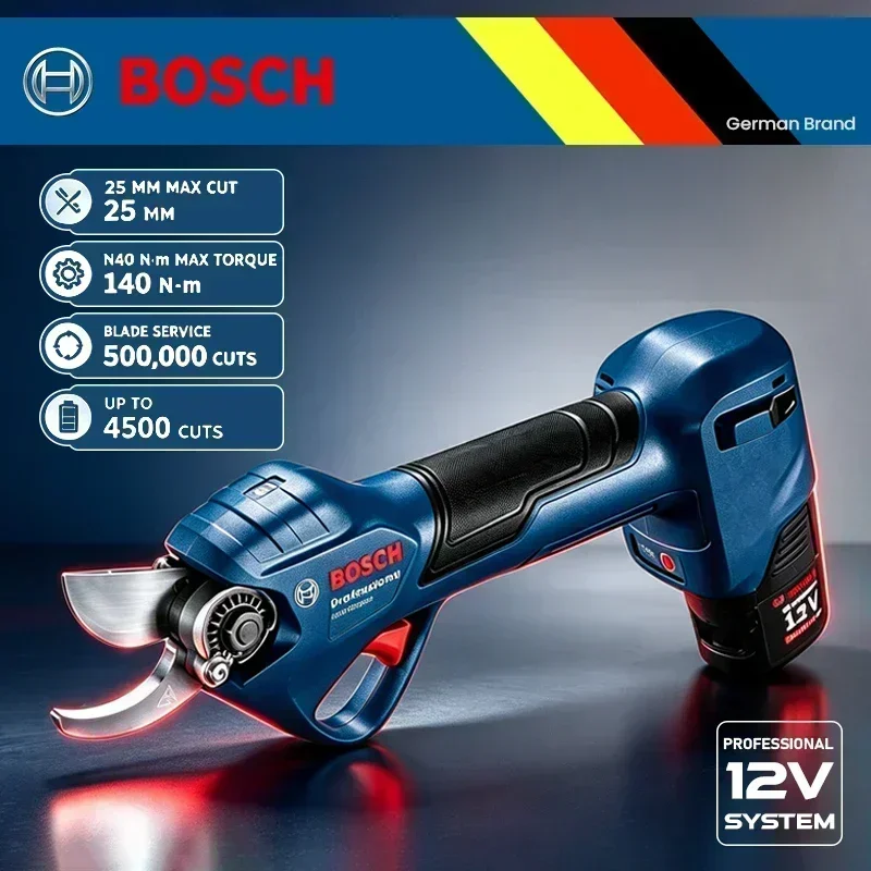 Gunting Pangkas Tanaman BOSCH  - Pruning Shears ulasan dan harga