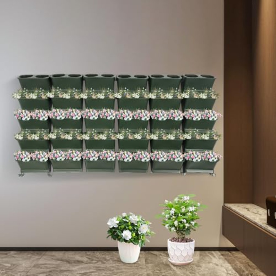 Penanam Dinding Vertikal Untuk - Vertical Wall Planter ulasan dan harga