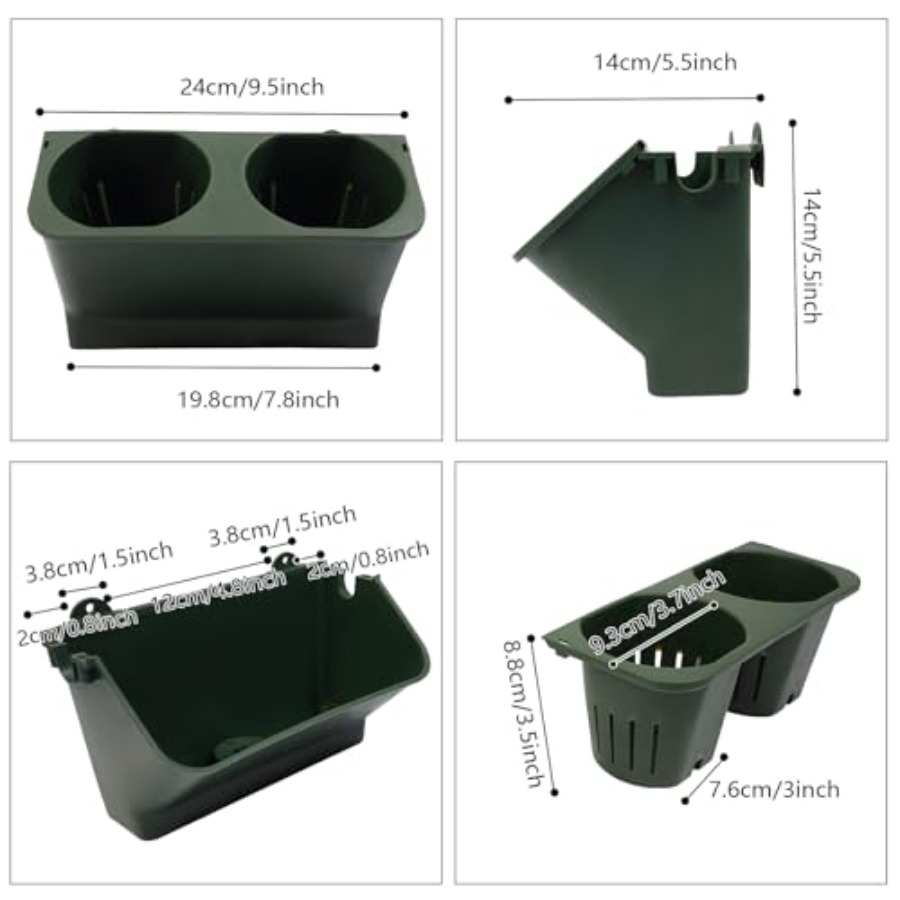 Penanam Dinding Vertikal Untuk - Vertical Wall Planter ulasan dan harga
