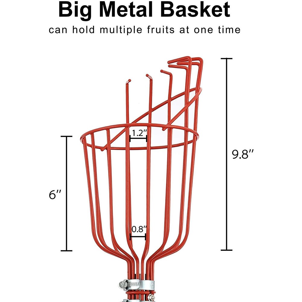 Pemetik Buah 260cm, Keranjang  - Gardening Tools Basket ulasan dan harga
